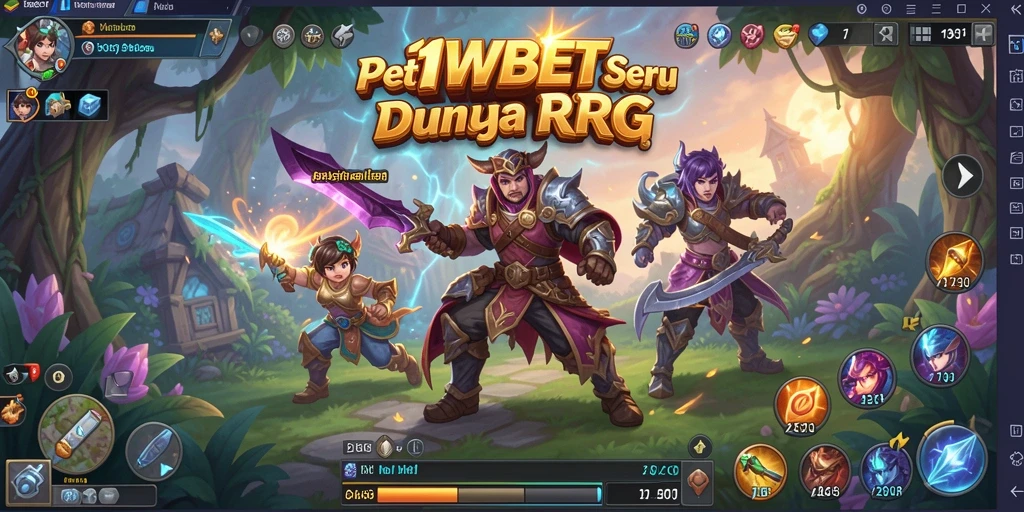 Tampilan menakjubkan dari gameplay RPG di 11WBET.