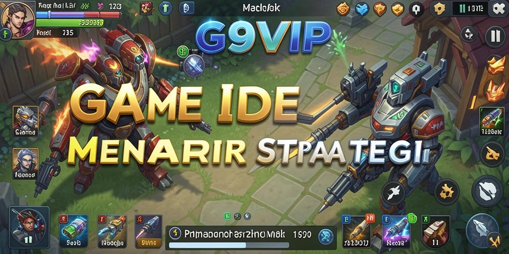 Tampilan gameplay menarik dari G9VIP dengan elemen Idle.