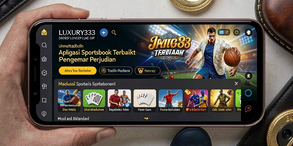 Tampilan gameplay seru dari aplikasi Sportsbook LUXURY333.